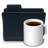 Coffee Folder Badged Icon